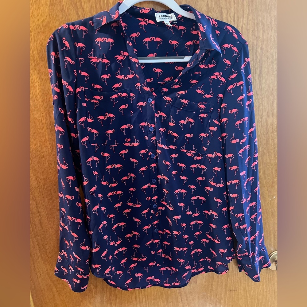 Express Portofino size S Flamingo pattern